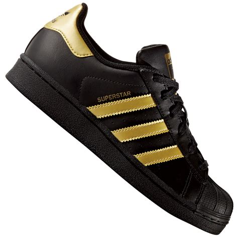 adidas schuhe superstar damen schwarz gold paypal|adidas superstar kaufen.